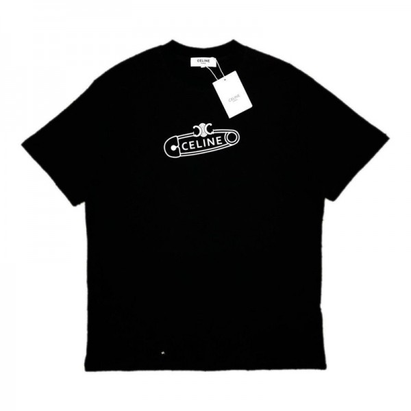 CELINE セリーヌブランド半袖tシャツカットソー コピーtシャツハイブランド夏 韓国風tシャツ20代 30代40代tシャツ 激安パロディ S-4XL