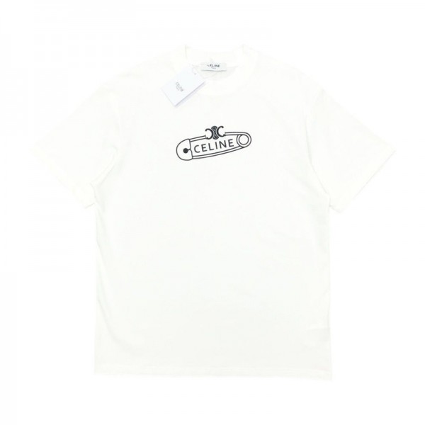 CELINE セリーヌブランド半袖tシャツカットソー コピーtシャツハイブランド夏 韓国風tシャツ20代 30代40代tシャツ 激安パロディ S-4XL