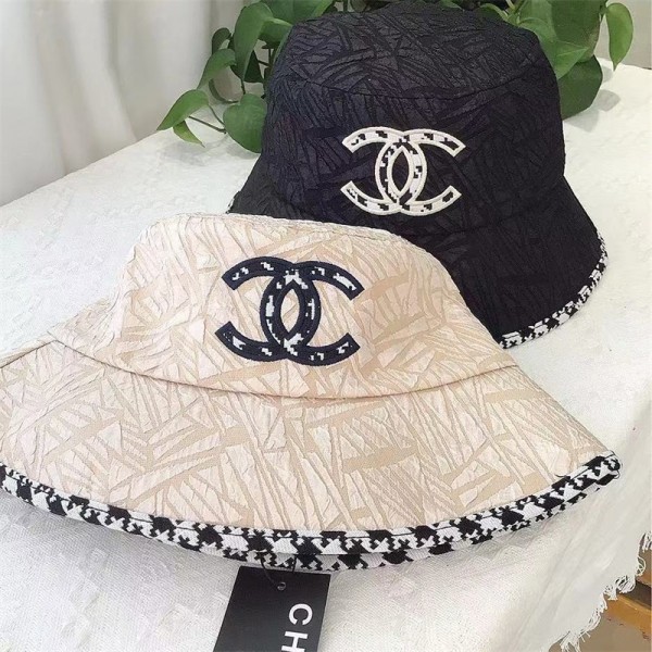 シャネルブランド漁師の帽子Chanel おしゃれ 高品質 バケットハット 帽子 レディース カジュアル 帽子 ハット 紫外線カット 日よけ帽子 山登り 釣り アウトドア