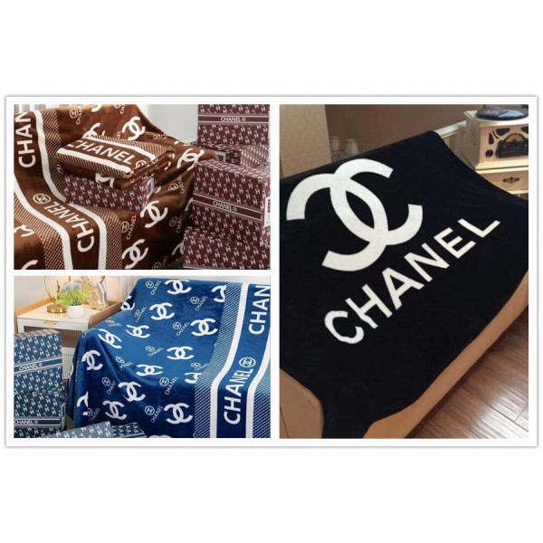 シャネルブランドブランケット 秋冬 やわらか 肌触りがよい 毛布 ふわふわ 暖かい CHANEL ソファー ベッド用 ブランケット