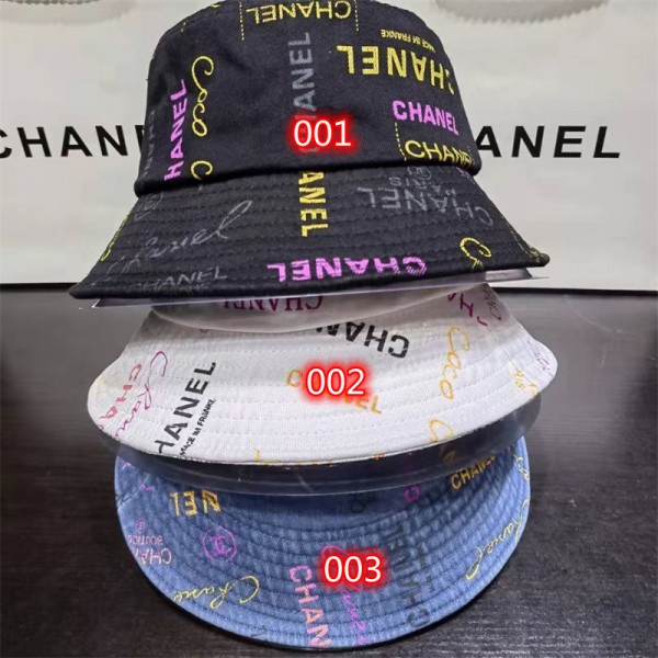 シャネルブランドバケットハット レディース 春夏 Chanel 漁師の帽子 おしゃれ 高品質 ハット 帽子 紫外線カット 日よけ帽子 山登り 釣り アウトドア