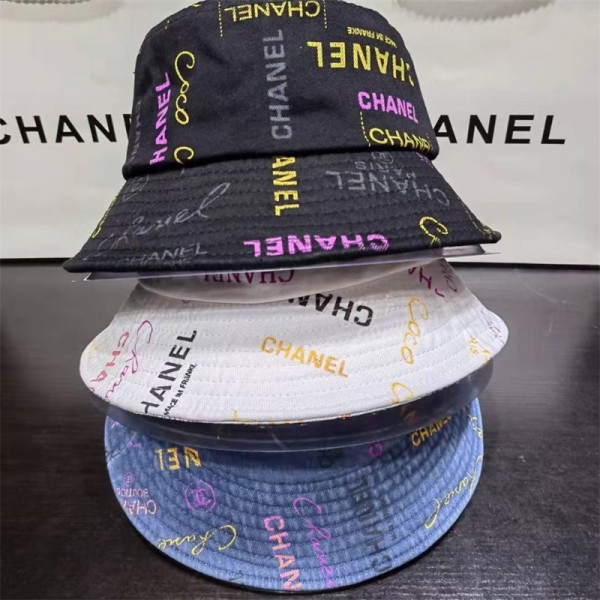 シャネルブランドバケットハット レディース 春夏 Chanel 漁師の帽子 おしゃれ 高品質 ハット 帽子 紫外線カット 日よけ帽子 山登り 釣り アウトドア