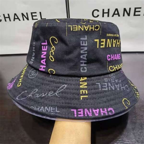 シャネルブランドバケットハット レディース 春夏 Chanel 漁師の帽子 おしゃれ 高品質 ハット 帽子 紫外線カット 日よけ帽子 山登り 釣り アウトドア