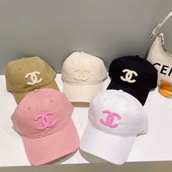 ブランドシャネル 野球帽 レディースメンズ ハット キャップ chanel 夏日焼け止め 小顔効果 ハンチング 帽子 