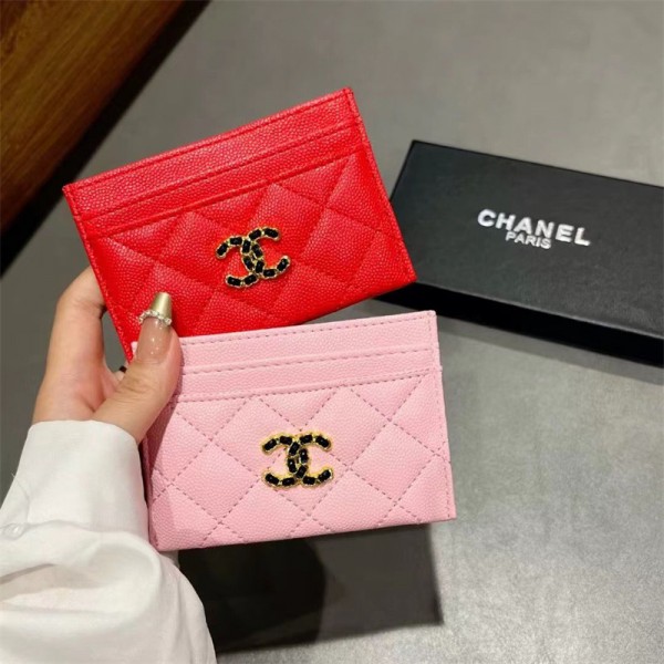 シャネル CHANEL カードケース 小香風 カードバッグ 収納 薄手 新品 ファション