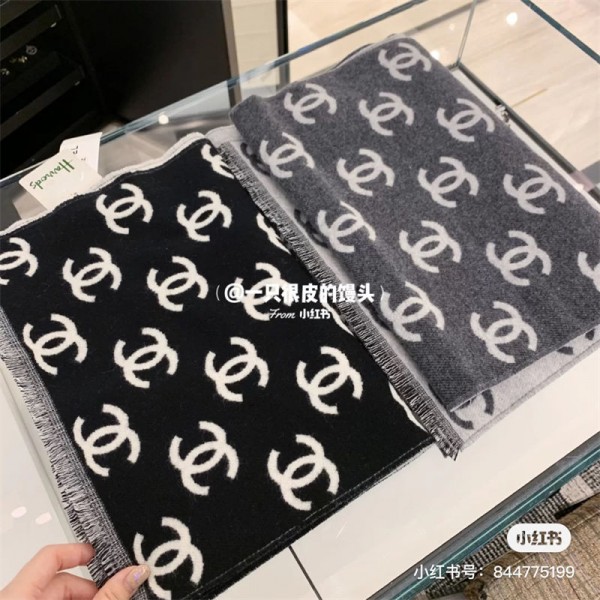 Chanel シャネルハイブランド マフラー レディース ストール 大判 秋冬 厚手 ニット 防寒 暖かい  男女兼用 エレガント マフラー バイク ゴルフ 釣りキャンプ 冬用 誕生日 クリスマスプレゼント