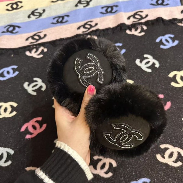  シャネル 耳当て イヤーマフ 耳カバー 冬 防寒 極暖耳保護 ブランドChanel イヤーカバー イヤーウォーマー 耳あて メンズ レディース 髪型乱れず・簡単装着・軽量・無痛・快適・コンパクト・音聞こえる 暖かい 防風 男女兼用
