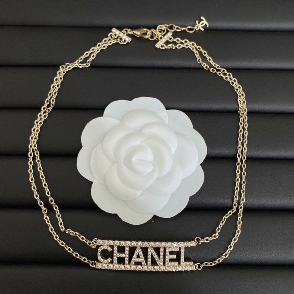 シャネル ブランド ネックレス レディース アクセサリー ブランド CHANEL アウトレット ペンダント 個性 キラキラダイヤモンド 流行り