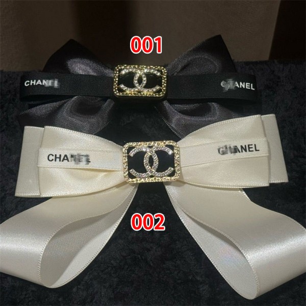 Chanel シャネルブランドリボン バナナクリップ 韓国 大きめ 大人 ヘアクリップ カジュアル 気質 滑り止め シリコン ヘアアクセ バナナクリップ