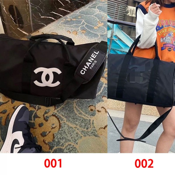 Chanel シャネル ブランドボストンバッグ 修学旅行 旅行バッグ キャリーオンバッグ 軽量 防水 大容量 3WAY 防水 コンパクト 多機能 スポーツバッグ 耐用性