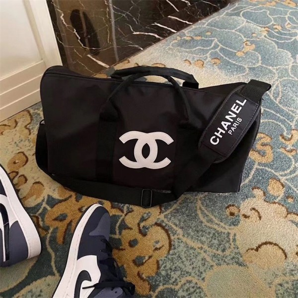 Chanel シャネル ブランドボストンバッグ 修学旅行 旅行バッグ キャリーオンバッグ 軽量 防水 大容量 3WAY 防水 コンパクト 多機能 スポーツバッグ 耐用性