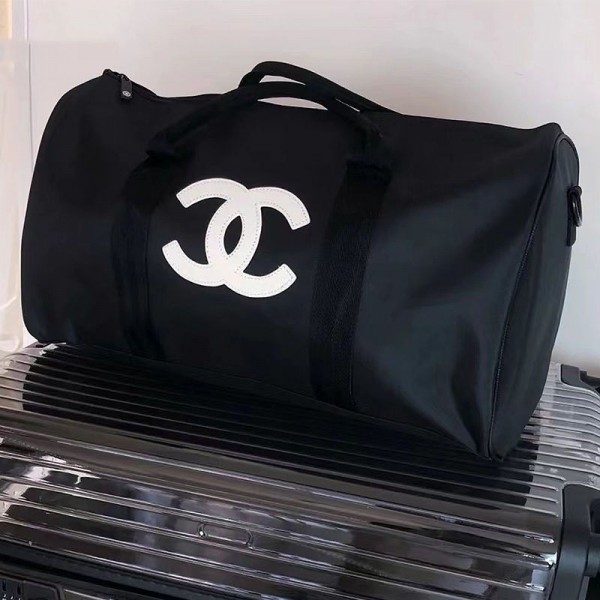 Chanel シャネル ブランドボストンバッグ 修学旅行 旅行バッグ キャリーオンバッグ 軽量 防水 大容量 3WAY 防水 コンパクト 多機能 スポーツバッグ 耐用性