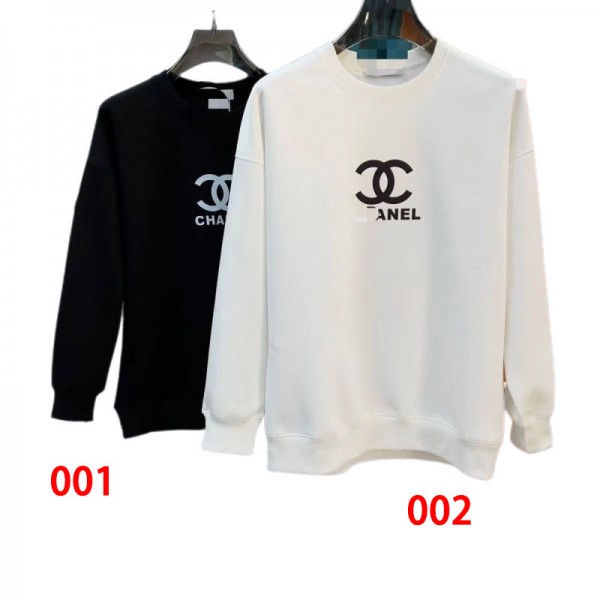 Chanel シャネルブランドパーカー コピーレディースメンズプルオーバーブランドハイブランド秋冬服パーカー トレーナースウェットパーカー S - 5XL