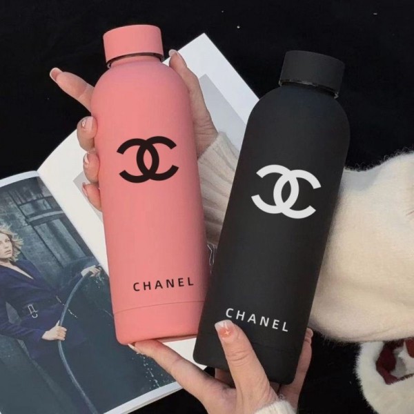 ブランド Chanel 水筒 真空断熱ケータイマグ シャネル 水筒 大容量 スモークブラック 飲み口外せてお手入れ簡単 軽量タイプ ワンタッチオープン ステンレス ボトル 保温保冷