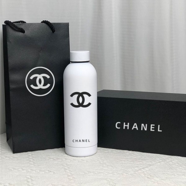 ブランド Chanel 水筒 真空断熱ケータイマグ シャネル 水筒 大容量 スモークブラック 飲み口外せてお手入れ簡単 軽量タイプ ワンタッチオープン ステンレス ボトル 保温保冷