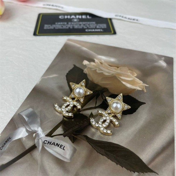 シャネル ピアス レディース シルバー かわいい 小さめ スター CHANEL ジルコニア 星ピアス プルー 青 五芒星 フープピアス サージカルステンレス 金属アレルギー対応 ファッション 韓国風 通勤 入学式 アクセサリー