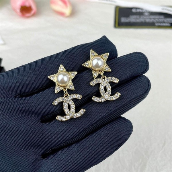 シャネル ピアス レディース シルバー かわいい 小さめ スター CHANEL ジルコニア 星ピアス プルー 青 五芒星 フープピアス サージカルステンレス 金属アレルギー対応 ファッション 韓国風 通勤 入学式 アクセサリー
