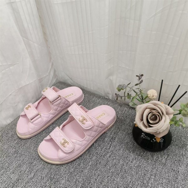Chanel シャネルハイブランド ビーチサンダルレディース スリッパ ビーチサンダル スポーツ風 抗菌防臭 室内室外 超軽量 夏用 滑り止め おしゃれ リゾート バスルーム ルームシューズ お出かけ 旅行 225¬255cm