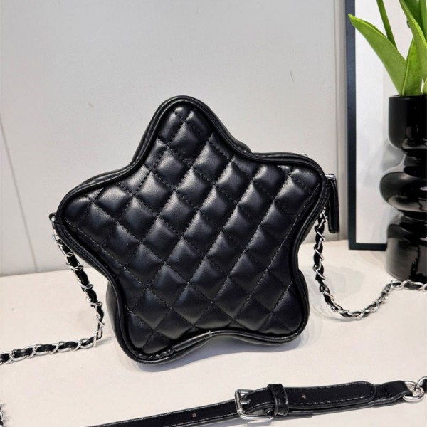 Chanel シャネル斜め掛けカバンハイブランドスター ショルダー バッグ 財布 ハンドバッグ ティーン 財布 スター バック 女性 バッグ スター クロスボディ バッグ バッグ ガールズ 財布 Ykk バッグ ガールズ クロス