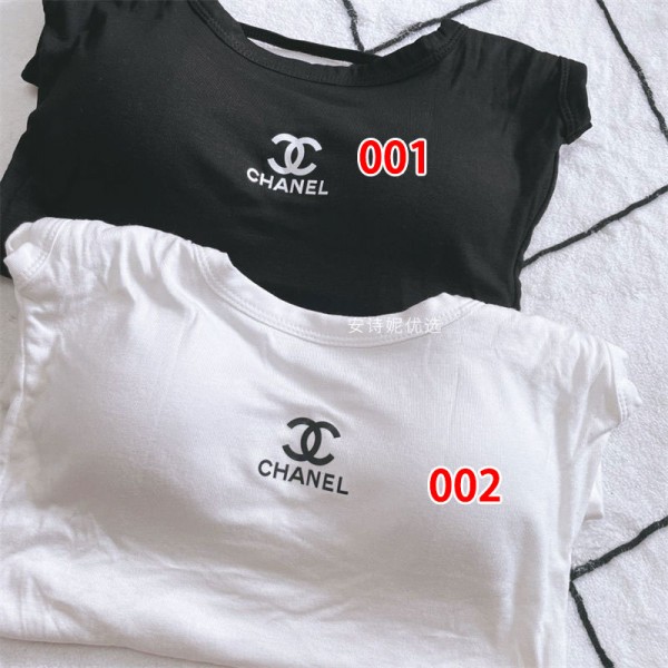 Chanel シャネルハイブランドタンクトップ レディース リブ 女性 トップス 肌着 脇隠し シャネル インナーシャツ ベーシック 下着 夏服 ノースリーブ キャミソール ヨガ おしゃれ ファッション セクシー 着痩せ 人気 