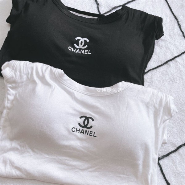 Chanel シャネルハイブランドタンクトップ レディース リブ 女性 トップス 肌着 脇隠し シャネル インナーシャツ ベーシック 下着 夏服 ノースリーブ キャミソール ヨガ おしゃれ ファッション セクシー 着痩せ 人気 