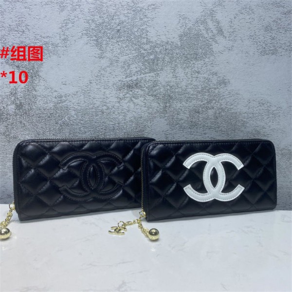 Chanel シャネルブランド財布 レディース レザー財布 本革 軽量 多機能 レディース財布 カードケース 小銭入れ スキミング防止 ギフト プレゼント おしゃれ 人気 ウォレット