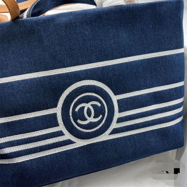 Chanel シャネルブランドデニムバッグ ハンドバッグ トートバッグ ミニトート レディース 軽量 軽い 自立 デニム おしゃれ かわいい 