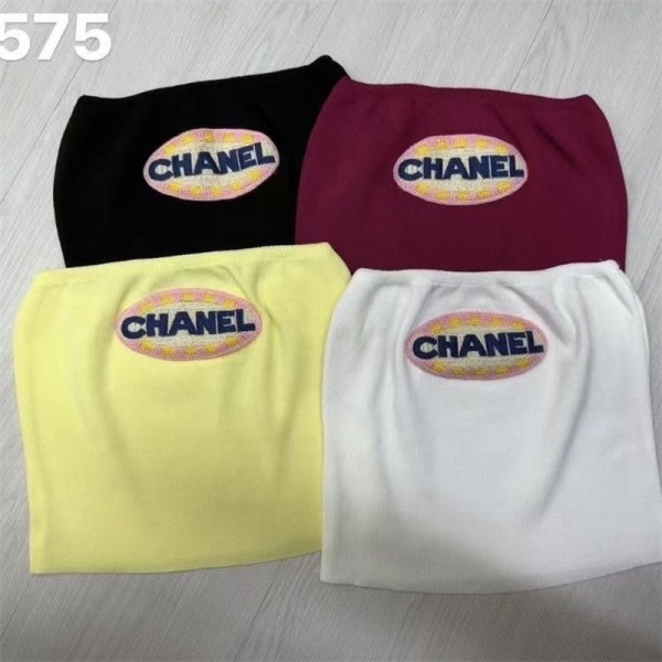 Chanel シャネルハイブランドレディース セーター ニットキャミソール タンクトップ キャミソール ノースリーブ リブニット トップス ブラウス カットソーシャツ カジュアル ファッション