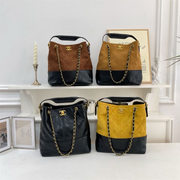 Chanelバケットバッグ シャネルハイブランドトートバッグ ブランドハンドバッグ 斜め掛けカバン ハイブランド肩掛けバッグ おしゃれ 上質セレブ愛用 人気
