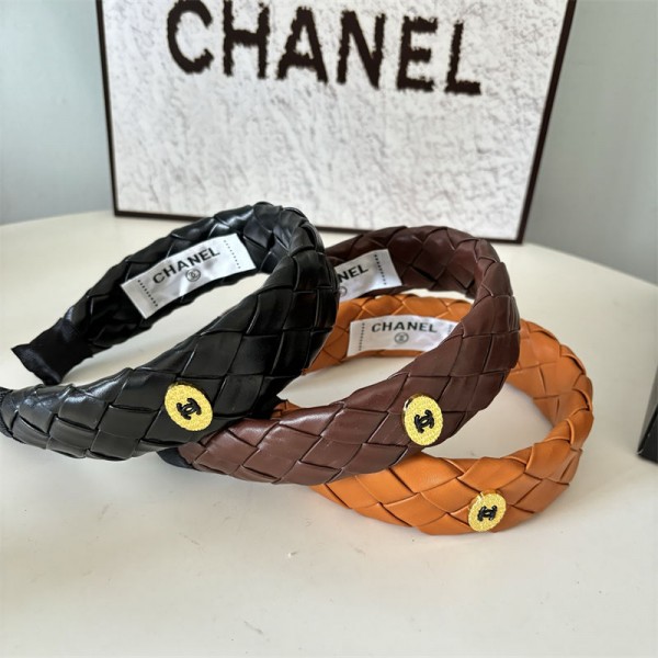 Chanel シャネルブランドカチューシャ 編み 髪留め ヘアバンド 髪飾り ヘアターバン ヘアアクセサリー 滑り止め 痛くない かわいい 軽量で通気性が良い 着用簡単 小顔効果 増量 ウィッグの前髪 普段使い 通勤 通学 