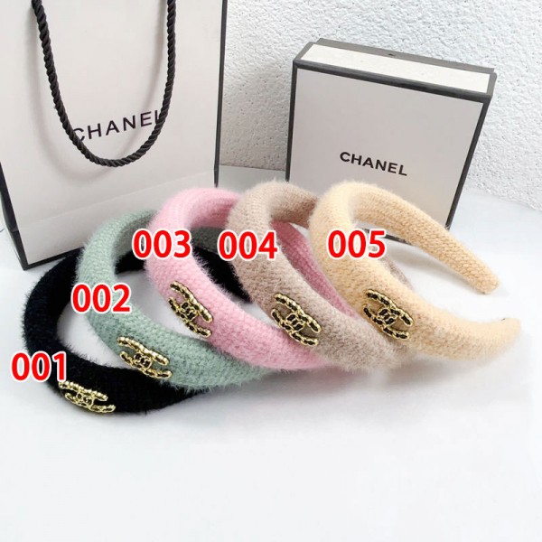Chanel シャネルハイブランドヘアアクセサリーカチューシャ キュート ふわふわ ビジュー カチューシャ ヘアーバンド ヘアアクセサリー かわいい もこもこ 秋 冬 レディース 人気 可愛い 女の子