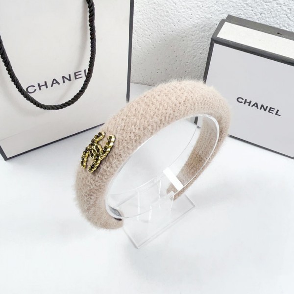 Chanel シャネルハイブランドヘアアクセサリーカチューシャ キュート ふわふわ ビジュー カチューシャ ヘアーバンド ヘアアクセサリー かわいい もこもこ 秋 冬 レディース 人気 可愛い 女の子
