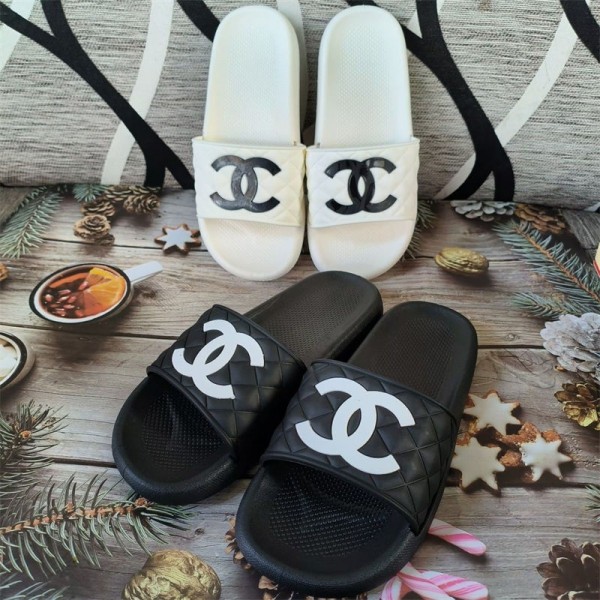 Chanel シャネルブランド スリッパ レディース お出かけ用サンダル 230¬250CM ハイブランド ビーチサンダル ルームシューズ レディース ブランドブランド ローファースリッパ 軽量