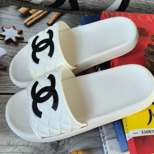 Chanel シャネルブランド スリッパ レディース お出かけ用サンダル 230¬250CM ハイブランド ビーチサンダル ルームシューズ レディース ブランドブランド ローファースリッパ 軽量