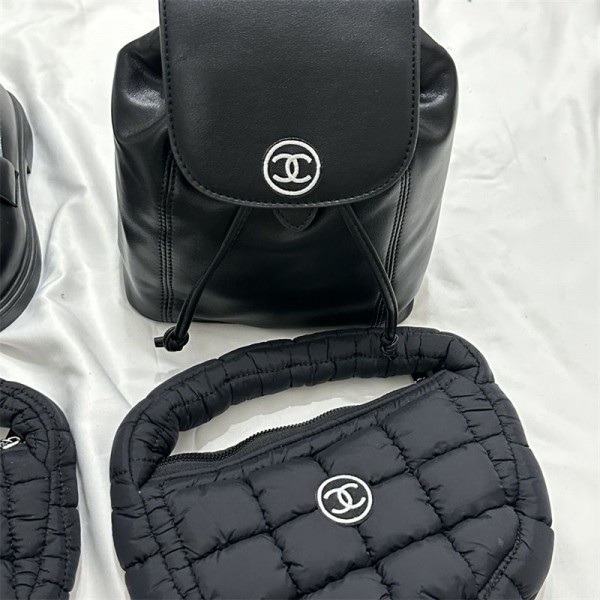 Chanel シャネルブランドキルティングショッパーバッグ ラティスパターンショルダーバッグスペースコットンハンドバッグ女性大容量手提げバッグフェザーパッド入りレディース収納袋