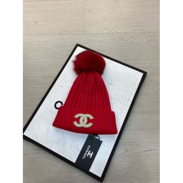ハイブランドChanel ニット帽 レディース 冬 ポンポン付き 厚手 裏起毛 保温 防風防寒 柔らかい シャネル毛糸の帽子 ニットキャップ おしゃれ ココマーク 可愛い 小顔効果 スキー 通勤 通学