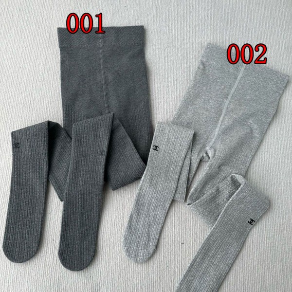 Chanel シャネルハイブランド 裏起毛タイツ ストッキング レディース タイツ トレンカ 秋 冬 インナー 無地 防寒 下着 グレー ストレッチ 美脚 厚手 ハイウエスト 大人 コットン