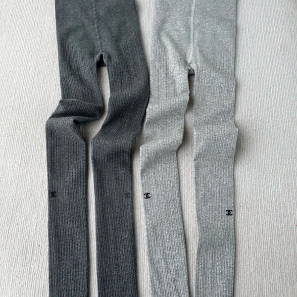 Chanel シャネルハイブランド 裏起毛タイツ ストッキング レディース タイツ トレンカ 秋 冬 インナー 無地 防寒 下着 グレー ストレッチ 美脚 厚手 ハイウエスト 大人 コットン