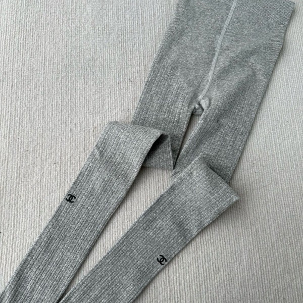 Chanel シャネルハイブランド 裏起毛タイツ ストッキング レディース タイツ トレンカ 秋 冬 インナー 無地 防寒 下着 グレー ストレッチ 美脚 厚手 ハイウエスト 大人 コットン