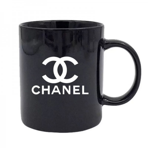 Chanelブランドマグカップ シャネルコーヒーカップ  かわいい おしゃれ レリーフ 大きめ 電子レンジ温め レディース コップ スープカップ 電子レンジOK 食洗器OK 北欧 キッチン 食器 オフィス おしゃれ 可愛い 女性 