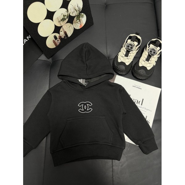 Chanel シャネルハイブランドキッズ服 パーカー 子供服 長袖Tシャツト レーナー スウェット キッズ 90-170cm 春秋 フード付き オシャレ 裏ボア 長袖コート 可愛い 韓国風 通学 通園 