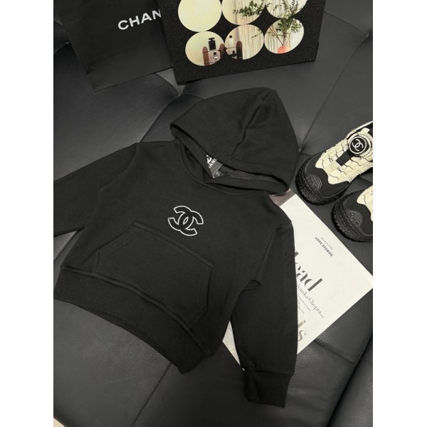 Chanel シャネルハイブランドキッズ服 パーカー 子供服 長袖Tシャツト レーナー スウェット キッズ 90-170cm 春秋 フード付き オシャレ 裏ボア 長袖コート 可愛い 韓国風 通学 通園 