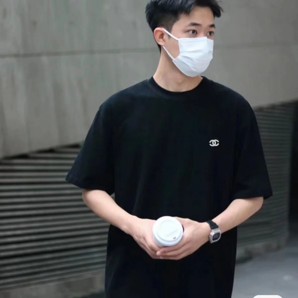 Chanel シャネルハイブランドtシャツ偽物レディースメンズブランドtシャツ上着カジュアル20代 30代40代tシャツ 激安パロディtシャツ ユニセック ブランドペアルック S-4XL