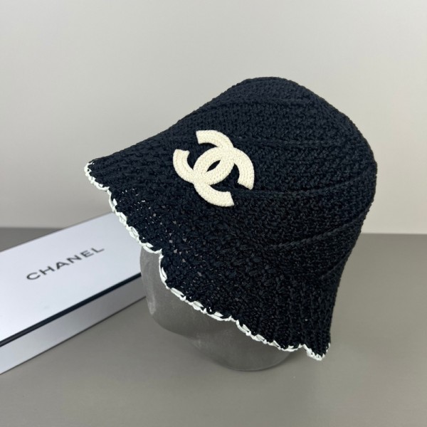 Chanel シャネルハイブランド麦わら帽子 レディース 帽子 uvカット バケットハット かわいい サイズ調節可能 つば広 日焼け防止 大きめ 遮光 バケットハット 頭周り 吸汗速乾 小顔効果 春 夏 秋 海/散歩/旅行/登山/通勤 女優帽