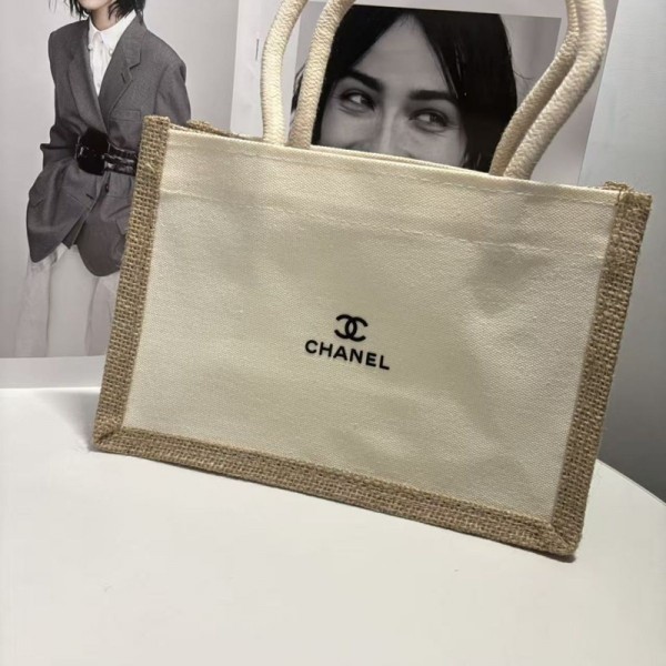 Chanel シャネルブランドハンドバッグ 女性 肩掛けバッグ ブランド トートバッグ 男女兼用 ブランド手提げカバン 大容量 ブランドキャンバスバッグ コーデ