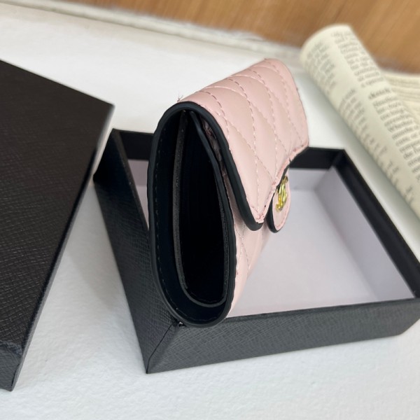 ブランドシャネルCHANEL 三つ折り財布 レディース 3つ折り財布 コンパクト財布 ミニ財布 小さい財布 女性 ミニ 人気 ブランド 可愛い 薄い 薄型 コンパクト 折りたたみ 財布 さいふ 使いやすい 大容量 小銭入れあり