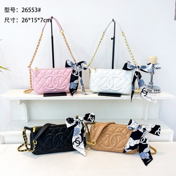 Chanel シャネル斜め掛けカバン ハイブランドチェーンバッグ 鞄 レディース肩掛けバッグ ブランドカジュアルブランドミニバッグコーデ