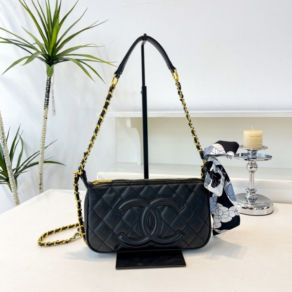Chanel シャネル斜め掛けカバン ハイブランドチェーンバッグ 鞄 レディース肩掛けバッグ ブランドカジュアルブランドミニバッグコーデ