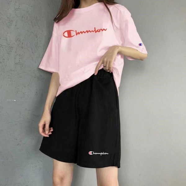 Champion チャンピオン夏tシャツブランドかわいいブランドtシャツ上着カジュアルブランド 服 コピー 激安屋Tシャツカットソーペアカップル