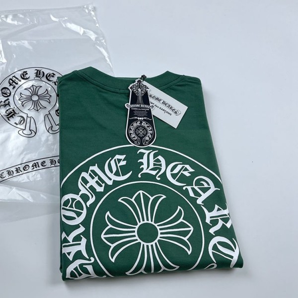 Chrome Hearts クロムハーツ ハイブランドtシャツ偽物レディースメンズブランドtシャツオーバーサイズハイブランド半袖tシャツ男女兼用20代 30代40代tシャツ 激安パロディ